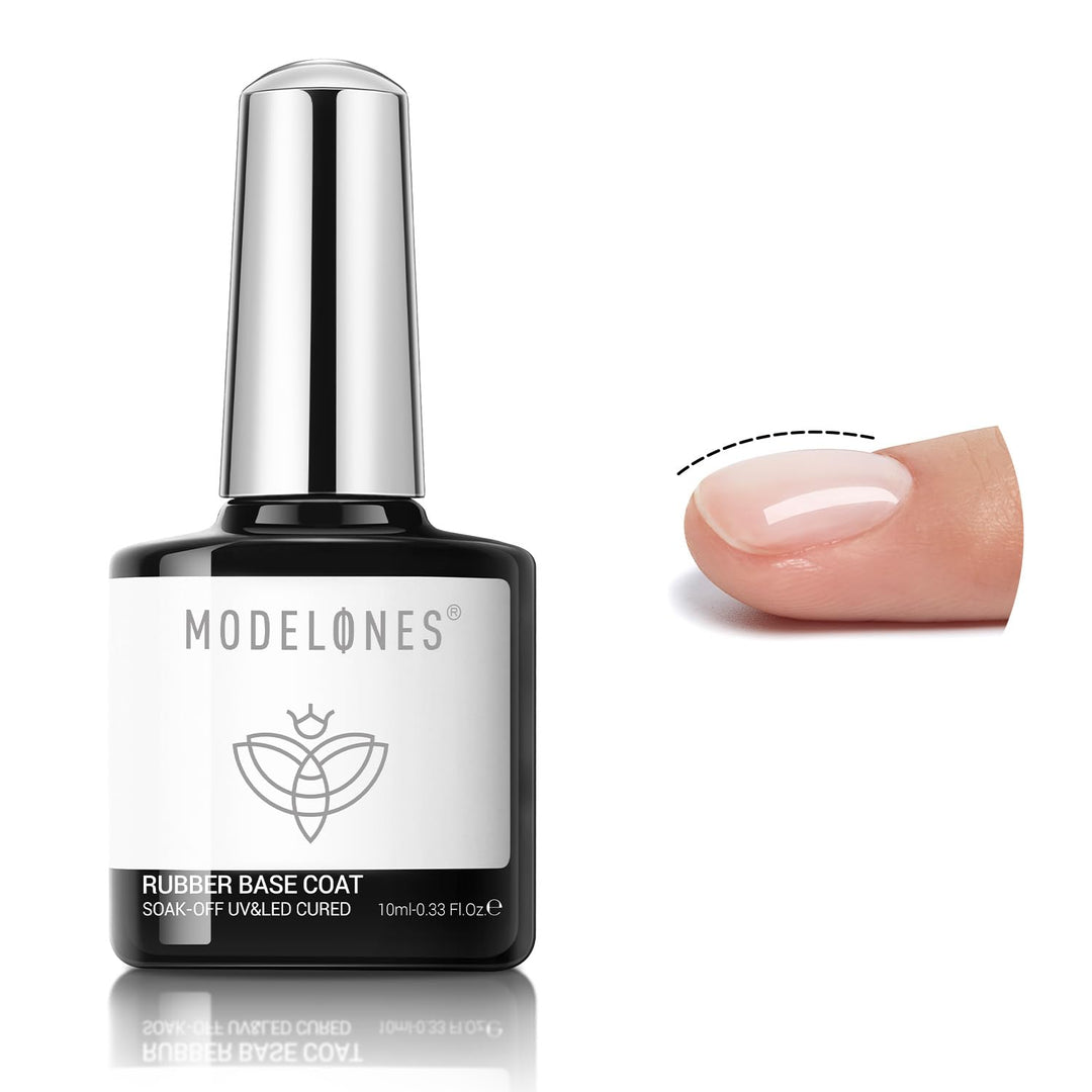 Builder Gel | Jelly Pink 6-In-1 Rubber Base Coat for Fragile Nails
