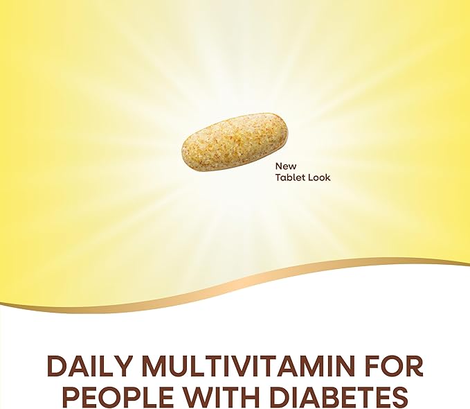 Nature's Way alpha betic, Diabetic Multivitamin for Daily Nutritional Support, with B-Vitamins for Energy Metabolism Support*, Alpha Lipoic Acid, Taurine, Lutein, 30 Tablets