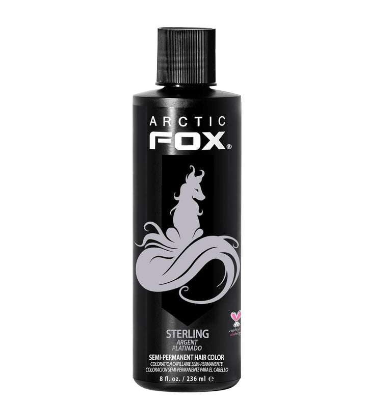 ARCTIC FOX Frose Vegan Semi-Permanent Hair Color Dye | 4 Fl Oz | Pack of 2