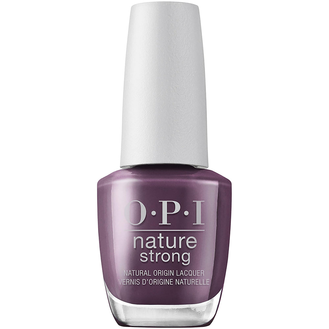 Opi Nature Strong Vegan Nail Polish, Eco-Maniac, Purple Nail Polish, Natural Origin, Cruelty-Free Nail Lacquer, 0.5 Fl Oz.