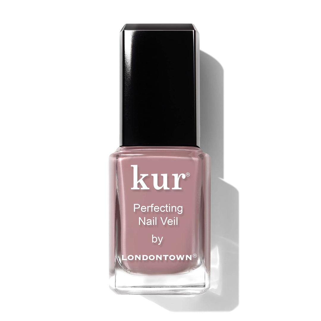 LONDONTOWN Nail Veil #3 Enhancing Nail Care Color and Formula, Violet Mauve Tint, 0.4 fl. oz.