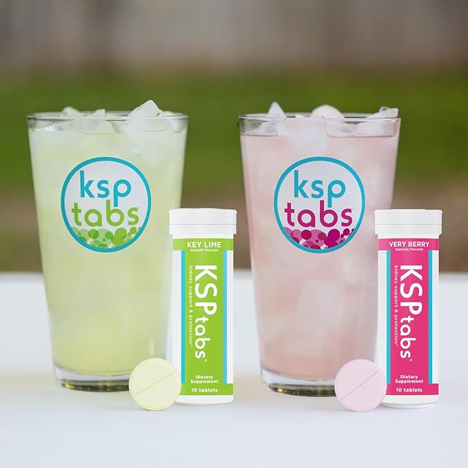 Very Berry All Natural Hydration & Kidney Health Supplement to Combat Calcium Oxalate Crystal Formation, 80 Tablets