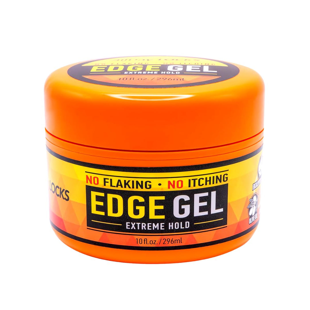 Allday Locks Edge Gel | Extreme Hold Edge Control Gel | No Flaking, Itching, Or Split Ends | Long Lasting Style For Braids, Lock