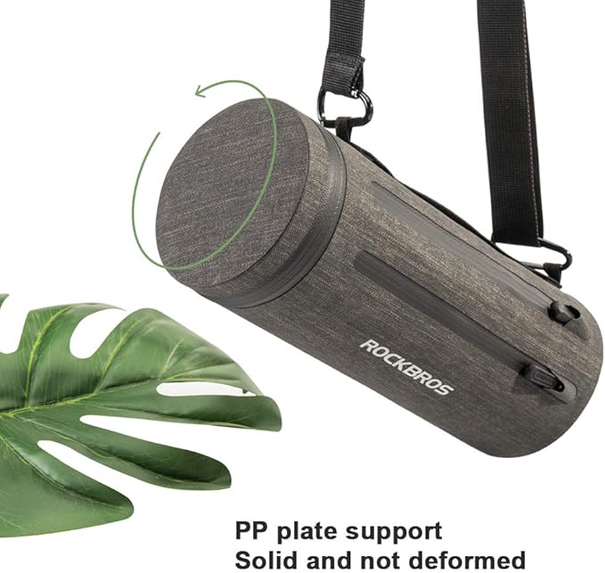 ROCKBROS Bike Handlebar Bag Bike Bag Front Frame Storage Bag Commuter Shoulder Bag Waterproof Large-Capacity Front Pack for Road Bike, MTB Mountain Bike