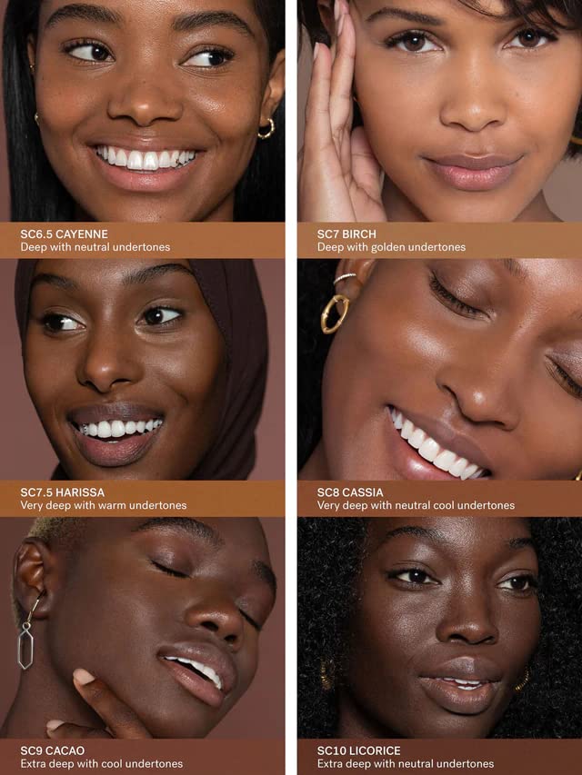 ILIA - True Skin Serum Concealer | Non-Comedogenic, Cruelty-Free, Vegan, Safe For Sensitive Skin, Reduces Appearance of Dark Circles + Blemishes (Cassia SC8, 0.16 oz | 5 ml)