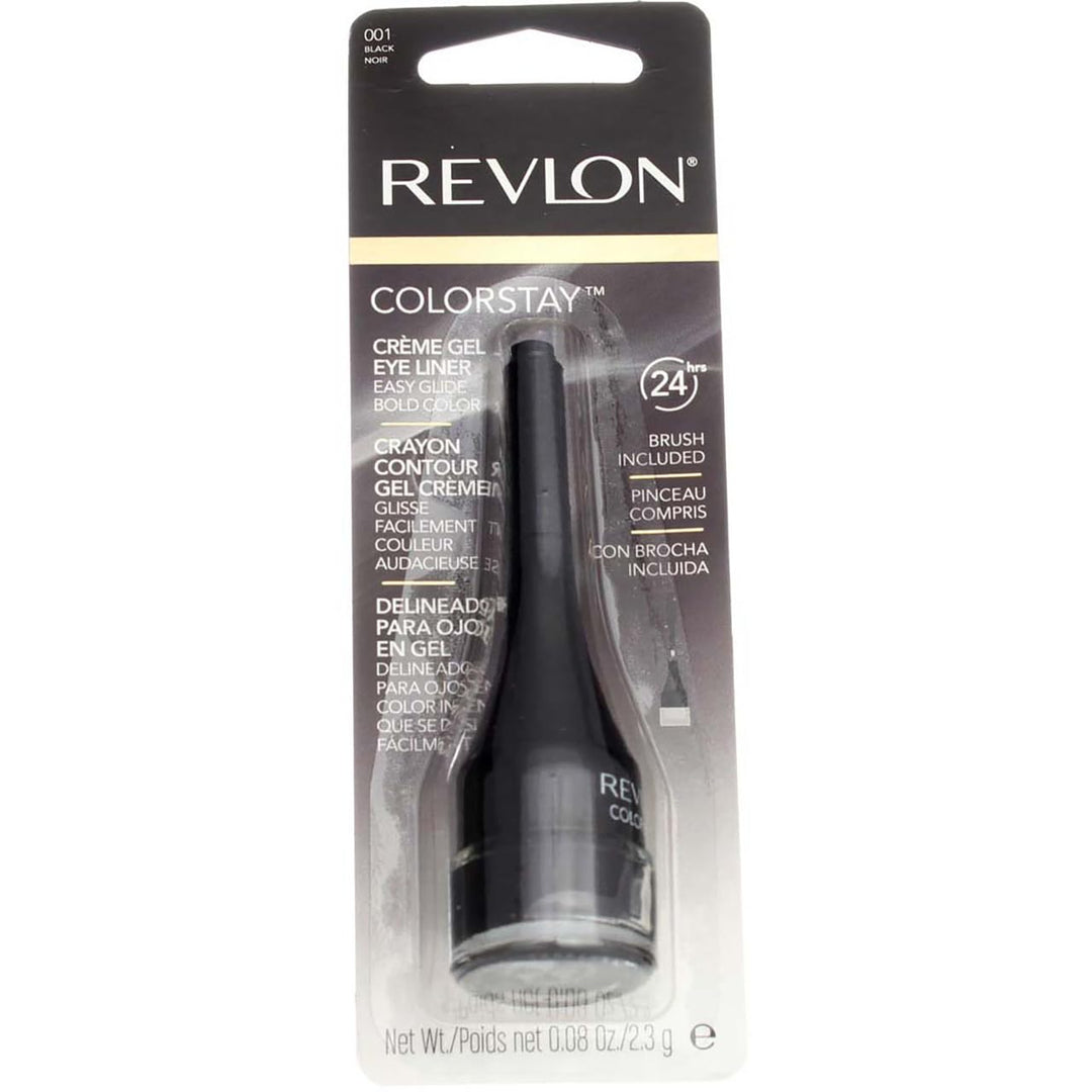 Revlon Colorstay Liner Creme Gel Eye Liner, Black [001], 0.08 Ounce