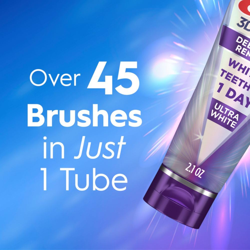 Crest 3DWhite Brilliance Deep Stain Remover Ultra White Toothpaste - 2.1oz
