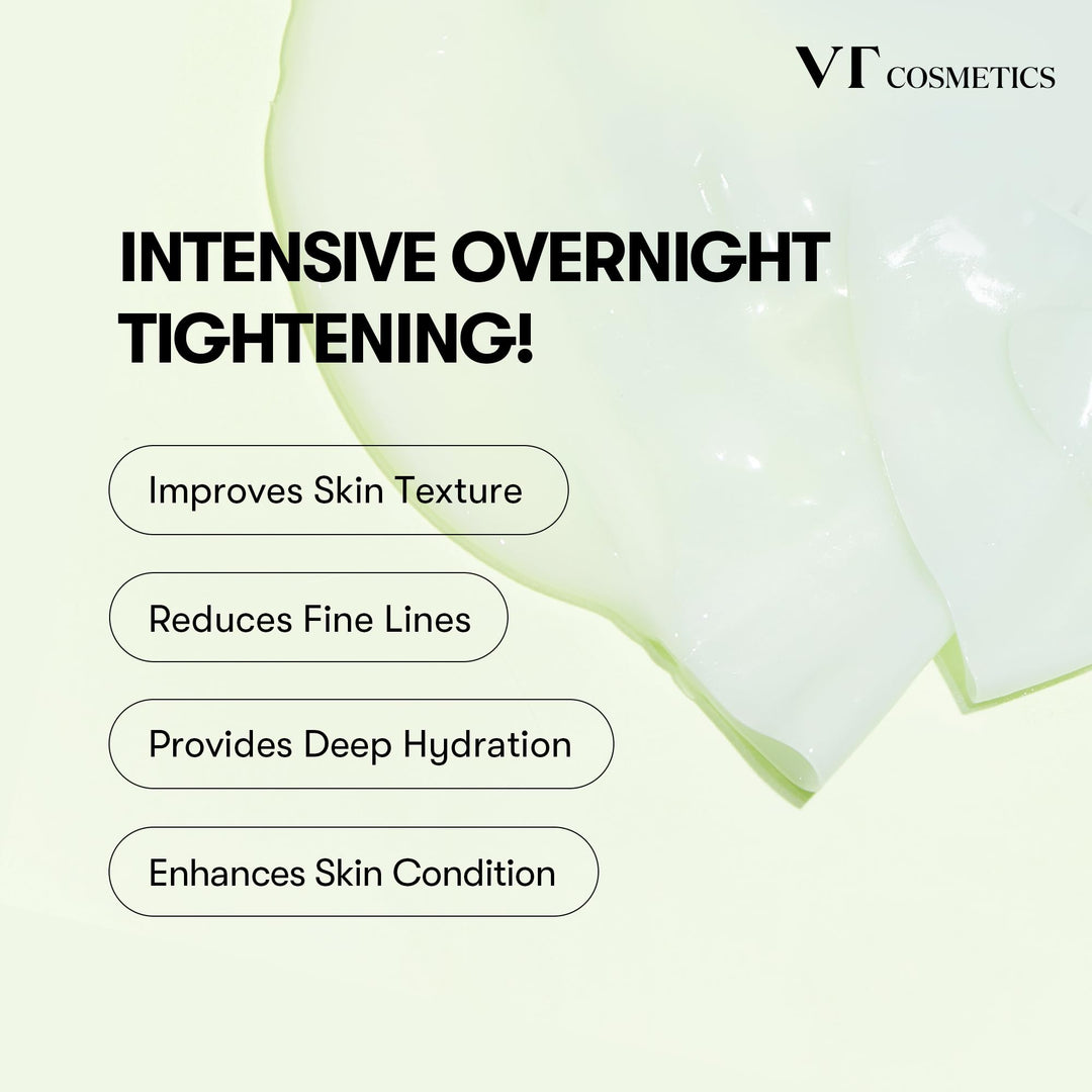 VT COSMETICS Reti-A Reedle Shot 100 1.69 Fl Oz&Reti-A Reedle Shot 100 2-Step Hydrogel Mask 4pcs