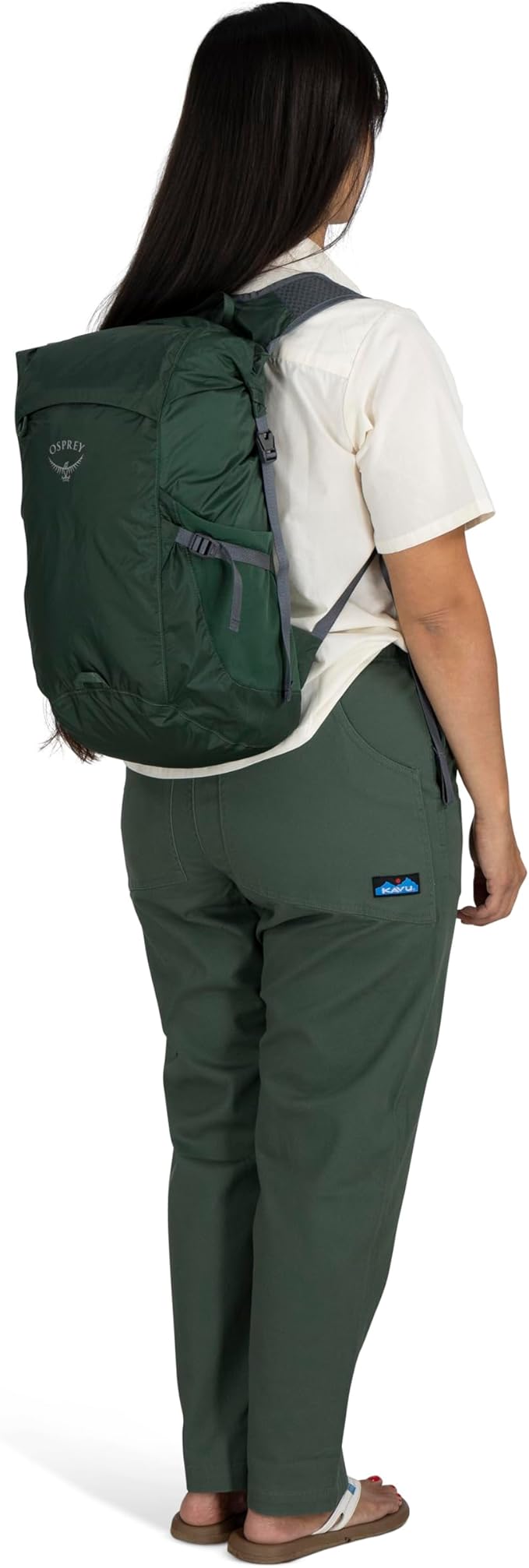 Osprey Ultralight 20L Dry Stuff Pack, Tundra Green