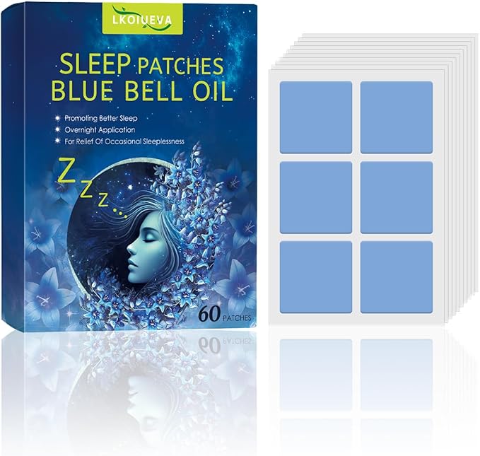 Sleep Patches for Adults Extra Strength,60 Pack Deep Sleep Patching for Women and Men, Natural Ingredients, Skin-Friendly, Sweet Dream Patches