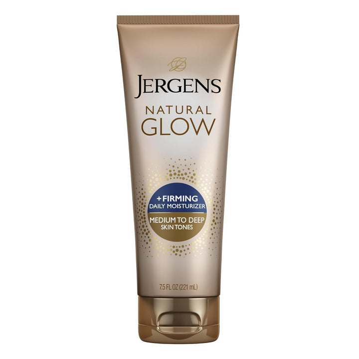Jergens Natural Glow Firming Self Tanner Lotion | Fair to Medium Skin | 7.5 Fl Oz