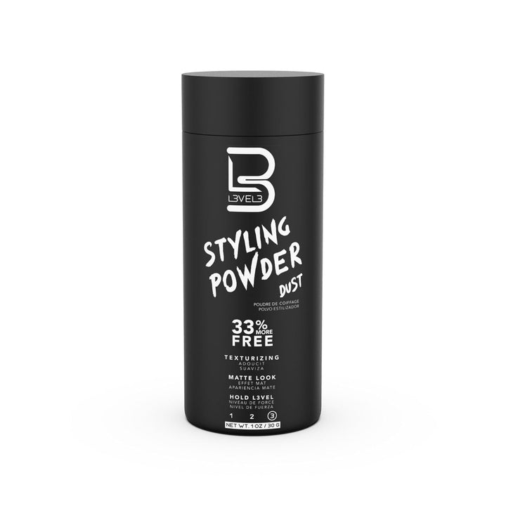 Level 3 Men's Styling Powder | Natural Look | Easy Application, No Grease