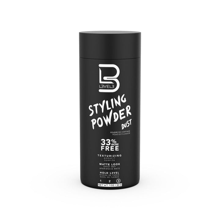 Level 3 Men's Styling Powder – Natural Look | Easy Application, No Grease
