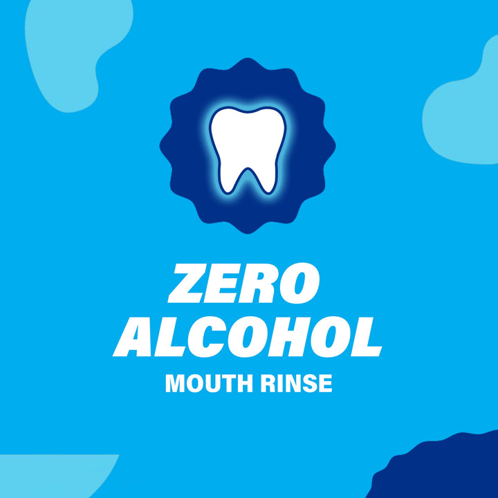 ACT Restoring Zero Alcohol Fluoride Mouthwash 33.8 fl. oz. Strengthens Tooth Enamel, Mint Burst