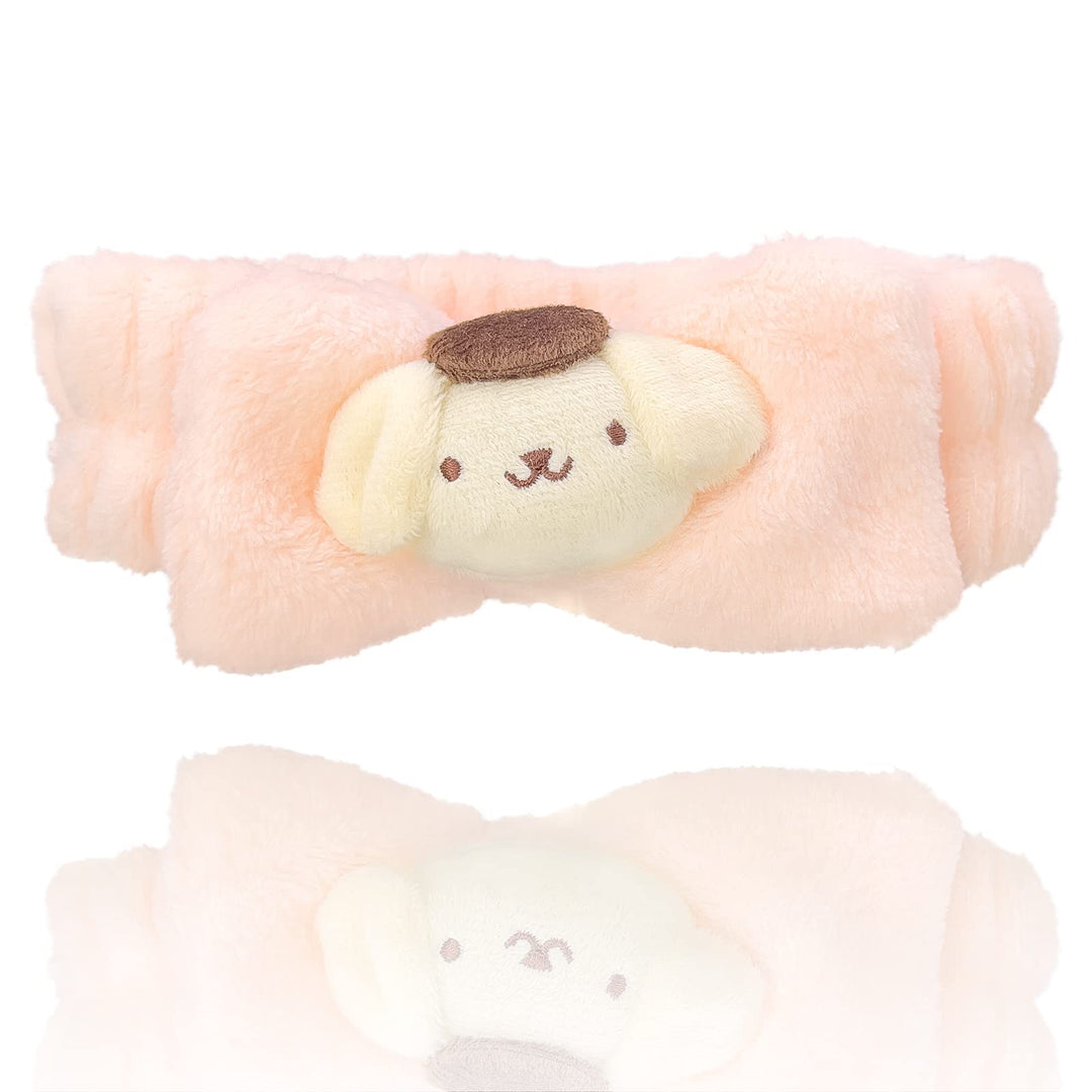 Bliqlriy Kawaii Spa Headband, Cute Headband for Women Facial Makeup, Washing, Party, Soft Microfiber Coral Skincare Shower Fluffy Towel Headbands Hair Band for Girls