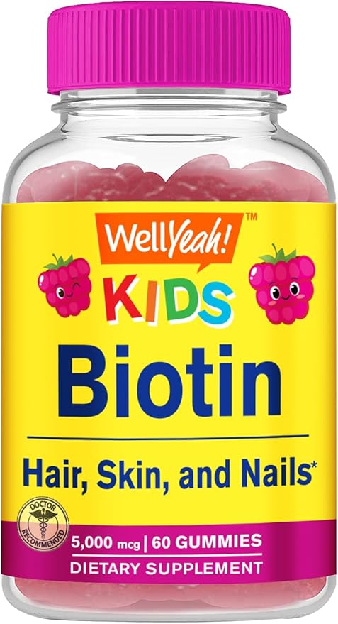 Calcium + Vitamin D3 Kids + Biotin Kids, Gummies Bundle - Great Tasting, Vitamin Supplement, Gluten Free, GMO Free, Chewable Gummy