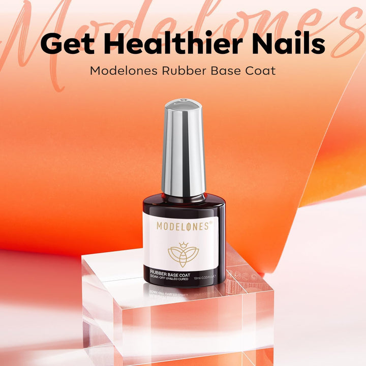 Builder Gel | Jelly Pink 6-In-1 Rubber Base Coat for Fragile Nails