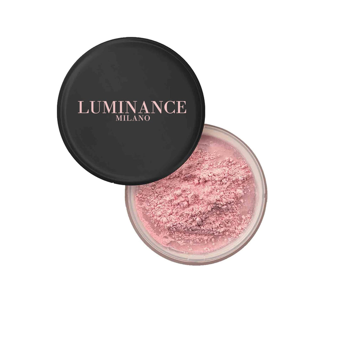 Luminance Milano Blurring Setting Powder,Luminance Milano Pink Setting Powder,for all Skin Tones (Pink)