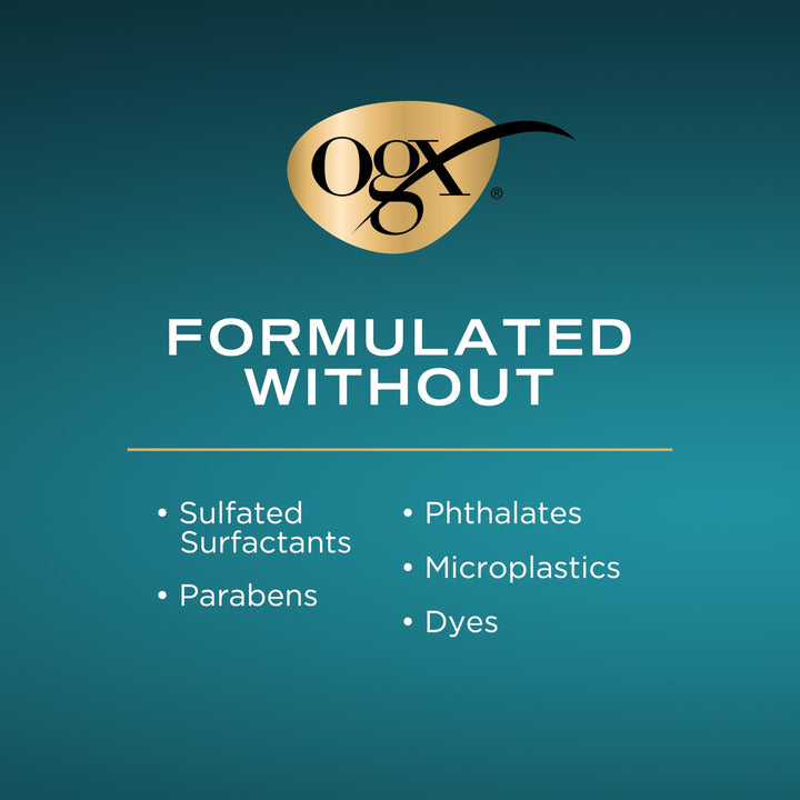 OGX Extra Strength Refreshing Scalp + Rosemary Mint Shampoo, Clarifying Wash Visibly Helps Remove Oil & Residue to Clear Away Buildup, Sulfate-Free Surfactants, 13 fl. Oz