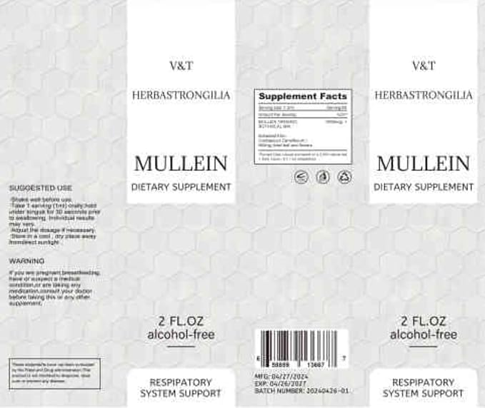Mullein Leaf. Tincture Drops. 2fl oz. Alcohol Free. Liquid Extract. Vegan. Non - GMO & GMO Free. Herbal Supplement. Organic. Lung Cleanse.Immune, Respiratory Support. Detox