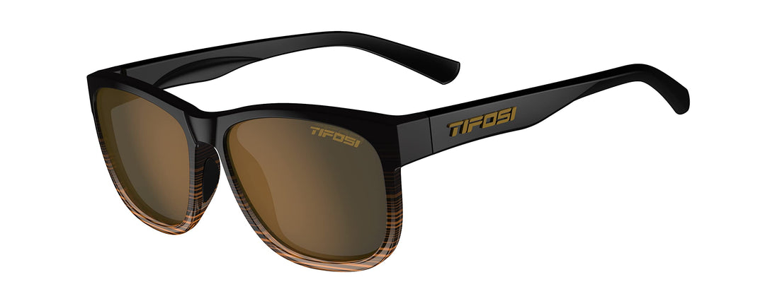 Tifosi Optics Swank XL Sunglasses (Brown/Brown Lens - Polarized)