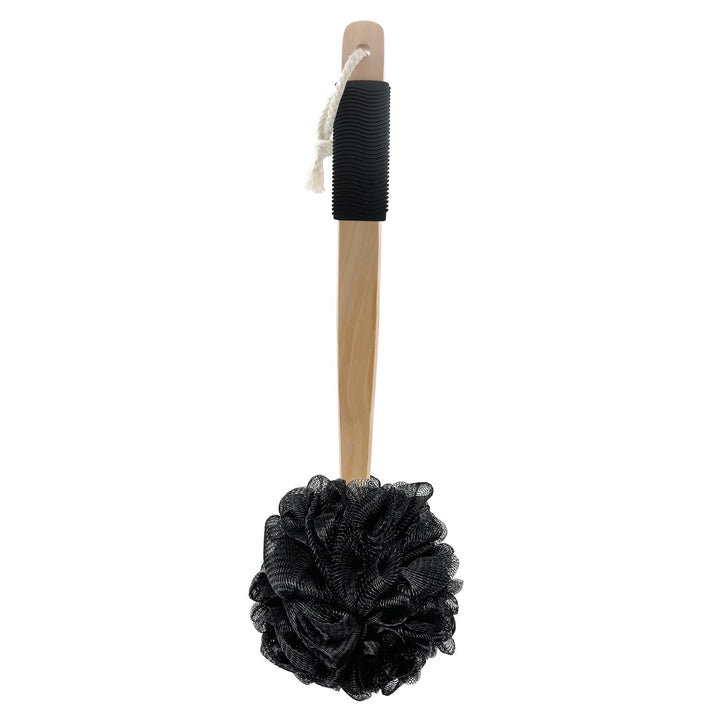 Amazon Basics Loofah Brush, Shower Brush with Handle