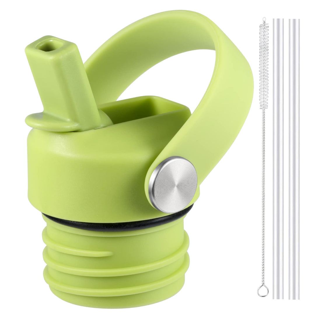 RRegeny Straw Lid for Hydro Flask Standard Mouth, Lid with Straws Fits Hydroflask Standard Mouth 21 24 oz, Sports Flex Cap Water Bottle Accessories Replacement Lid Top
