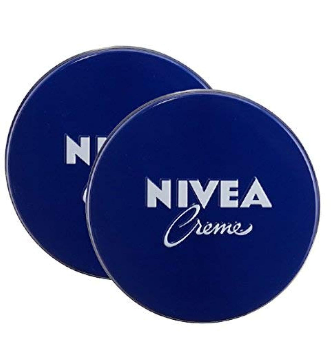 Genuine Authentic German Nivea Creme Cream 250 Ml 8.45 Ounces (Pack Of 2)