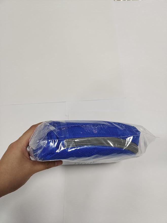 ZOMAKE Lightweight Packable Backpack 35L, Light Foldable Backpacks Water Resistant Collapsible Hiking Bag, Compact Folding Day Pack for Travel Camping(Dark Blue)