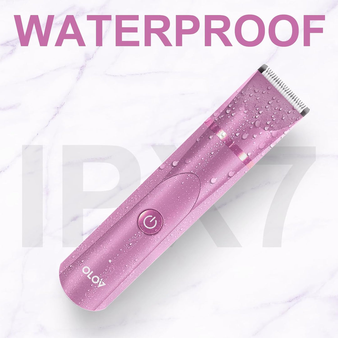 Electric Body Hair Trimmer | Groin & Bikini Trimmer for Men & Women | Waterproof, USB Rechargeable