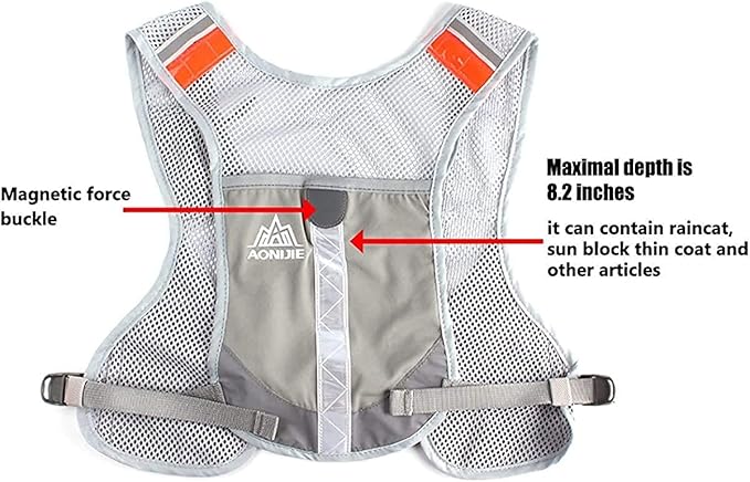 AONIJIE Marathon Running Vest Pack Water Hydration Backpack Outdoor Sport Bag Cycling Camping Climbing Rucksack