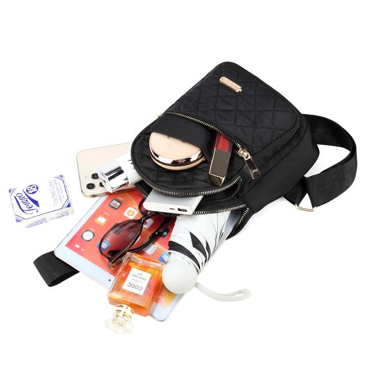 AOSTIHOT Crossbody Small Sling Backpack Sling Bag for Women Men, Chest Bag Daypack Crossbody for Travel Sport Running Hiking