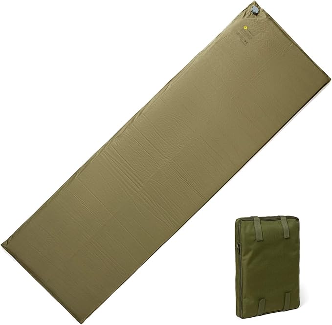 MT Military Army Alice Embedded Air Self-Inflating Camp Mat Olive Drab