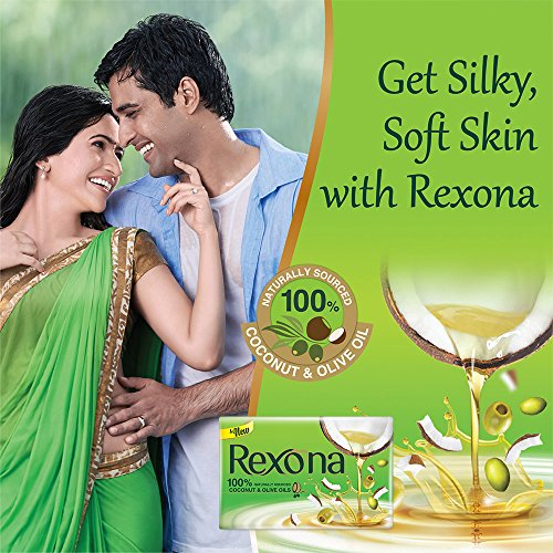 Rexona Soap with Coconut and Olive Oils for Silky and Soft Skin (150 grams)
