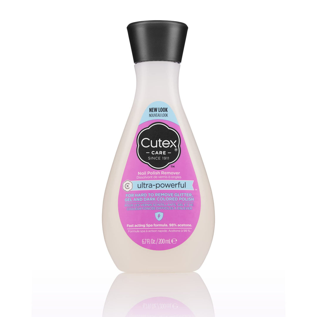 Cutex Ultra-Powerful Nail Polish Remover 6.76 Fl Oz (Pack Of 6)