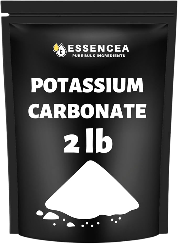 Potassium Carbonate 2lb by Essencea Pure Bulk Ingredients | 100% Pure Potassium Powder for Plants and Supplements (32 Ounces)