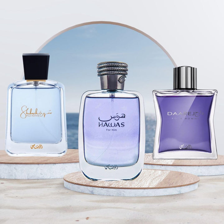 RASASI Hawas Ice Eau de Parfum for Men | 100ml | Premium Arabian Fragrance