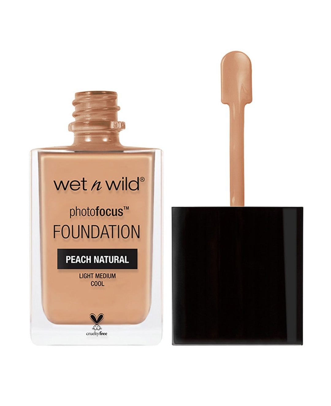 wet n wild Photo Focus Foundation, Peach Natural, 1 Fluid Ounce