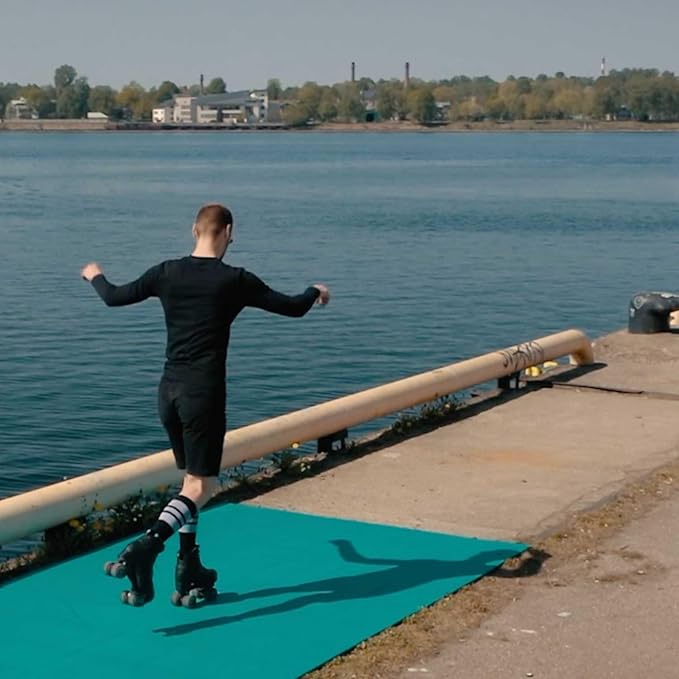 15 Green Tiles - High Durability Colored Flooring Tiles - Interlocking Versatile Training Surface - Roller Skate Derby Indoor&Outdoor, Dance Floor Tiles, Basketball Tiles, Sports Floor