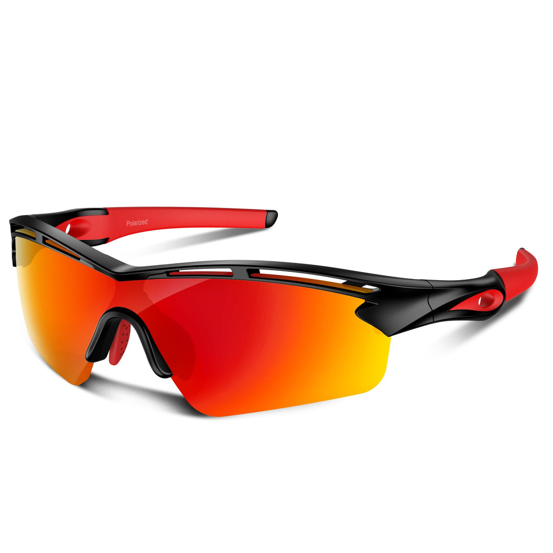 Polarized Sports Sunglasses for Men Women Youth Baseball Cycling Running Driving Fishing Tennis Golf Motor TAC UV400 TR90