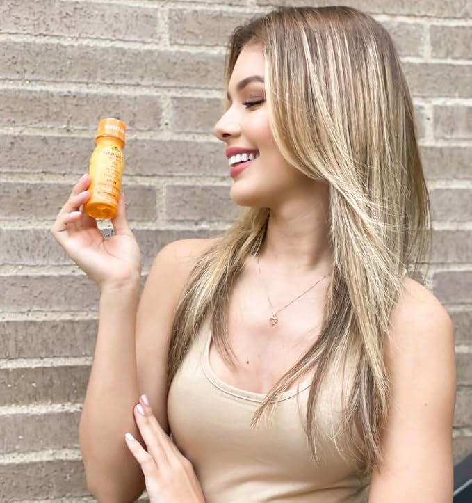 Vitamin C Shot 1000MG 80 Pack by ALFA Vitamins - Immunity Booster with Zinc, Ginger, & Echinacea - Protect Your Immunity Orange Flavor - 2.4 FL Oz Bottle