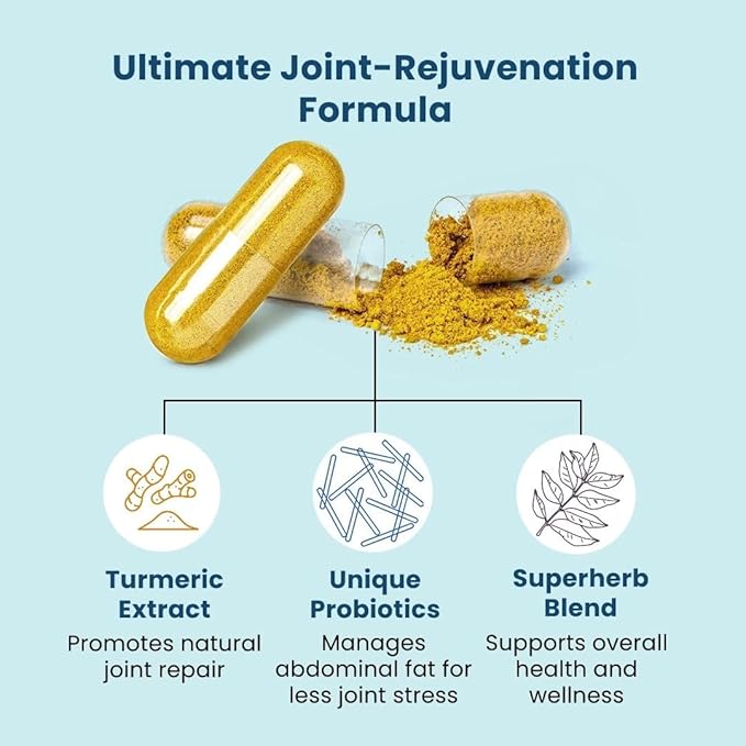 BB Company Provitalize | Probiotics for Women, Menopause | Joint Support, Sexy Midsection Curves, Digestive Health, Menopause Bloat | Turmeric Curcumin Moringa | Packaging Vary | 60 Ct