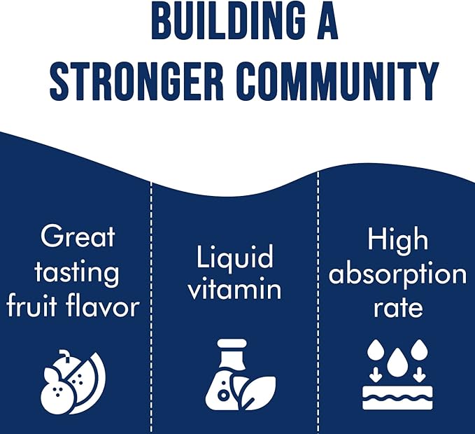 Wellgenix Immune Essentials - Multivitamin Liquid for Men, Women & Kids - Vegan Supplement with Vitamins C, D Elderberry Zinc, Echinacea for Toddler, Kid & Adult 32oz (Pack of 2)