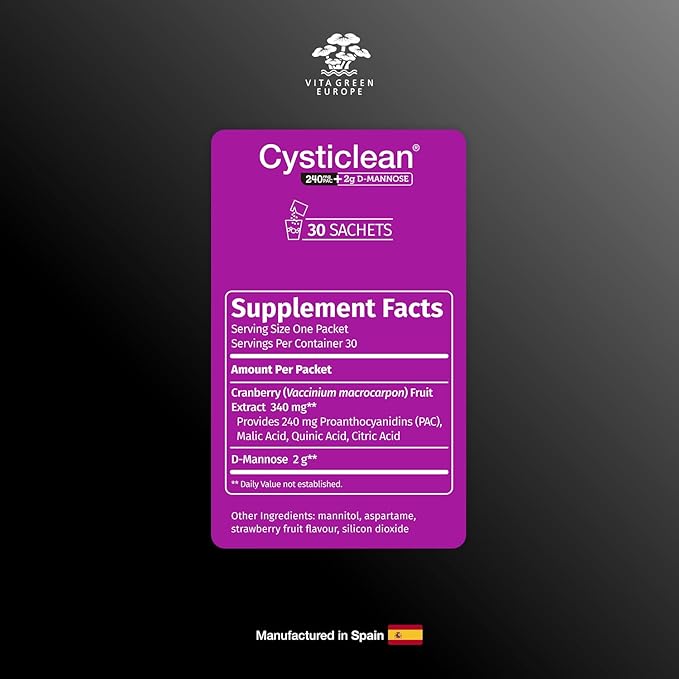 240mg PAC + D-Mannose 2g