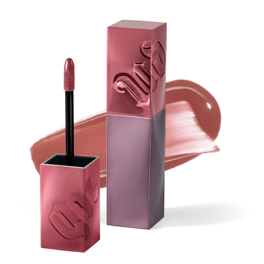 Urban Decay Vice Lip Bond Glossy Longwear Liquid Lipstick (Text Em - Dusty Rose Pink), Transfer-proof, Smudge-proof, Up to 16HR Wear, Vegan, Cruelty-free - 0.14 fl oz