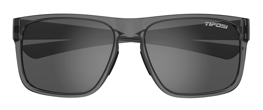 Tifosi Optics Swick Sunglasses (Satin Vapor/Smoke Polarized Lenses)