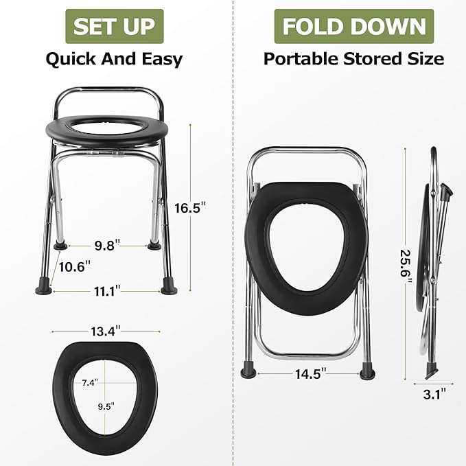 Anngrowy Pop Up Privacy Shower Tent - Portable Outdoor Camping Bathroom Toilet Changing Dressing Room - UPF40+ Waterproof