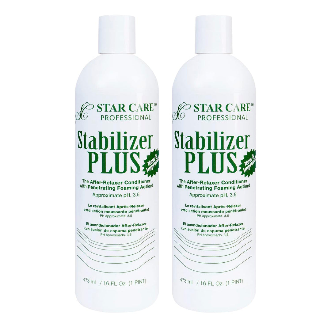 STAR CARE Stabilizer Plus The After-Relaxer Conditioner With Penetrating Foaming Action Approximate pH. 3.5 (16 Fl Oz (Pack of 2))