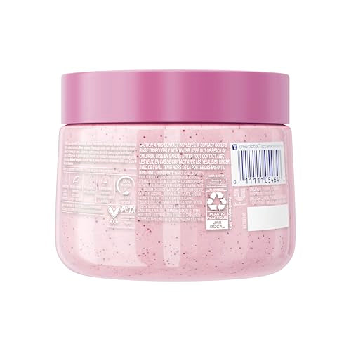 Dove Himalayan & Rose Body Scrub Exfoliates and Deeply Nourishes for Smooth, Radiant Skin 15oz