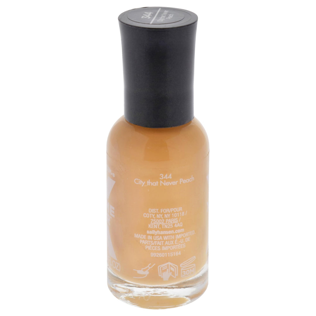 Sally Hansen Xtreme Wear Nail Polish - City That Never Peach - 0.12 fl oz. (Pack of 2)